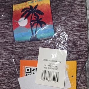 Surf & Swim Co Eggplant Long Sleeve Tee